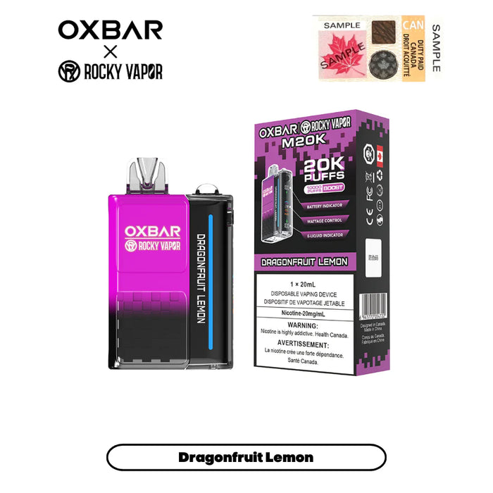 Oxbar M20K Dragonfruit Lemon